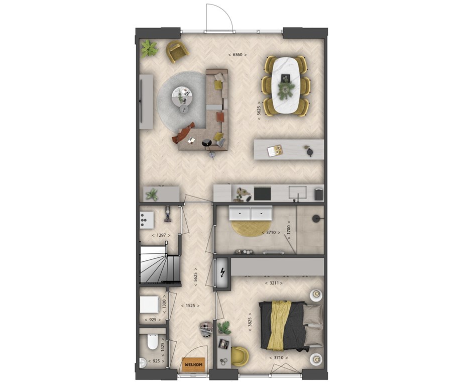 mediumsize floorplan